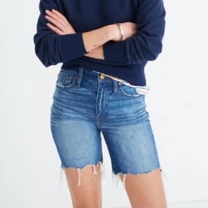 Madewell | High-rise Mid Length Denim Shorts